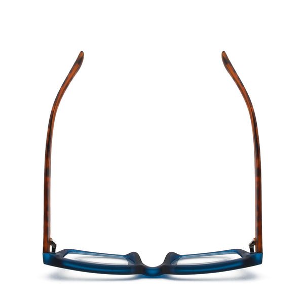 JONAH | Transparent Matte Navy Blue | Matte Tortoise | Blue Light