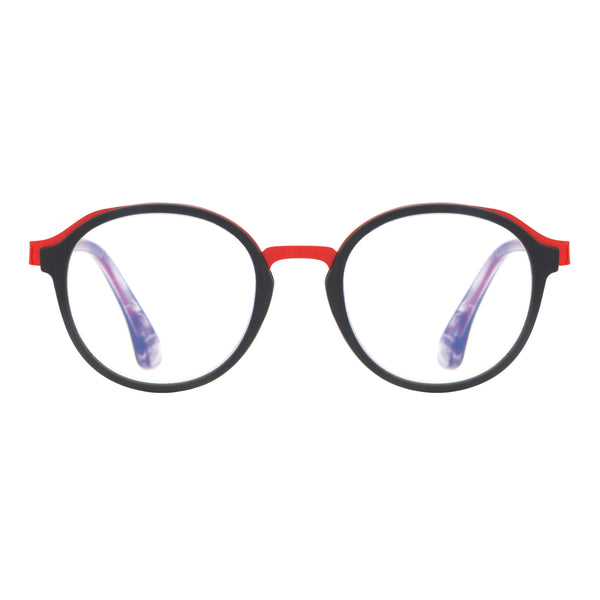 TEDDY | Black | Red Metal | Blue Light