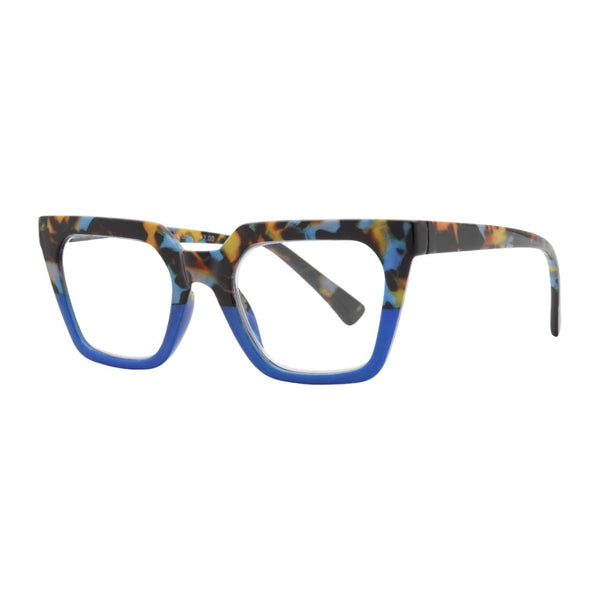 CAMILLE | Tortoise | Blue