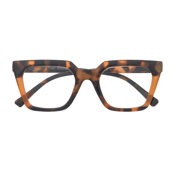 ELIO | Tortoise | Orange  Blue Light