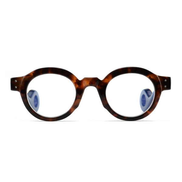 ADLER | Tortoise | Transparent Blue Temples | Blue Light