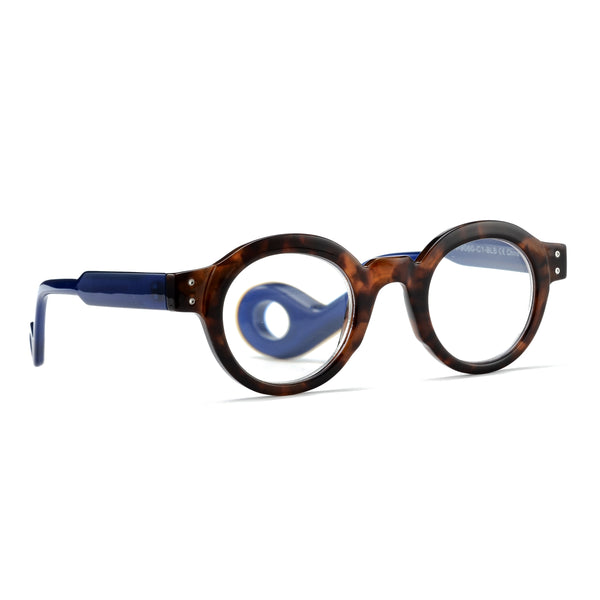 ADLER | Tortoise | Transparent Blue Temples | Blue Light