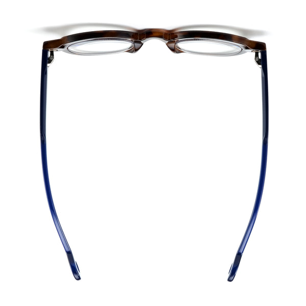 ADLER | Tortoise | Transparent Blue Temples | Blue Light