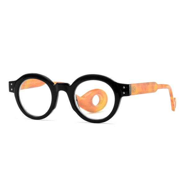 ADLER | Black | Tortoise Temples | Blue Light
