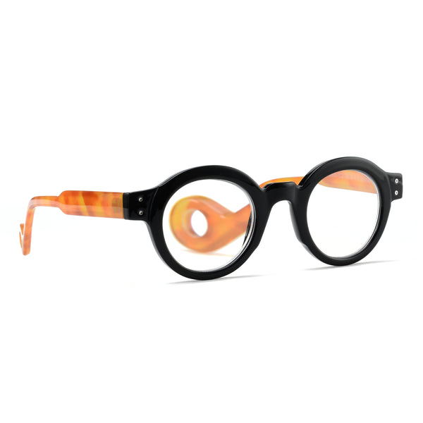 ADLER | Black | Tortoise Temples | Blue Light