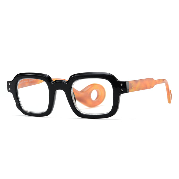 CAIN | Black | Tortoise Temples | Blue Light