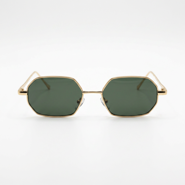 LIZ | Gold | Green Lens