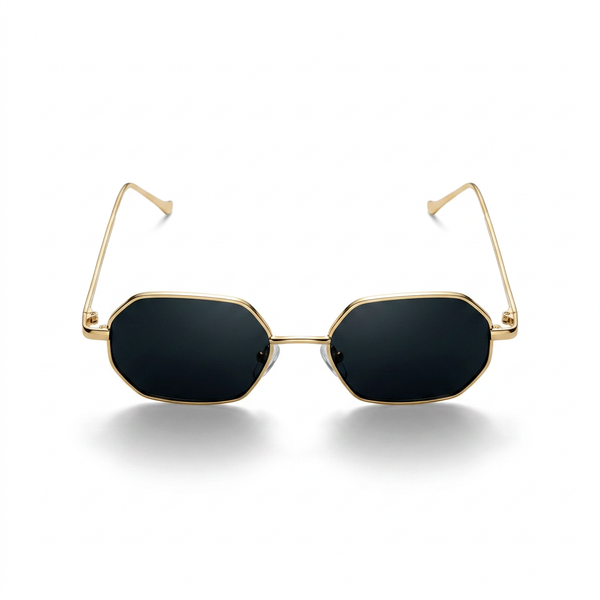 LIZ | Gold | Black Lens
