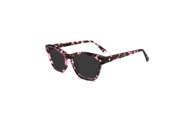 JANET | PINK TORTOISE | DARK SMOKEY LENS | OPTICAL FRAME