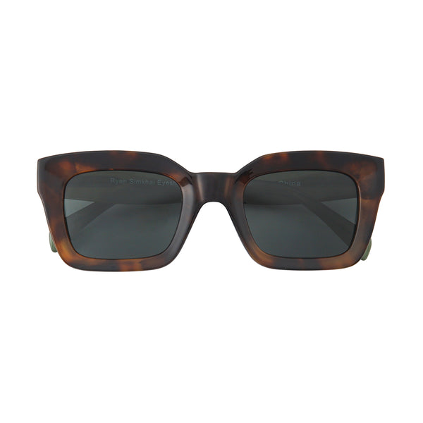 DELPHI | Tortoise | Transparent Green | Smokey Lens