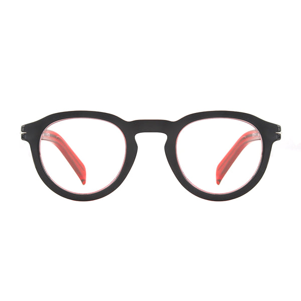 THEODORE | Black | Transparent Red | Blue Light