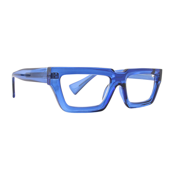 ULLA | Transparent Royal Blue | Blue Light