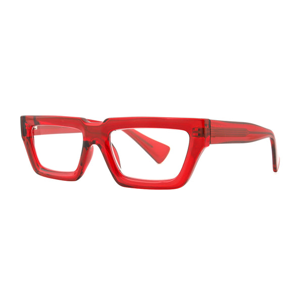 ULLA | Transparent Red | Blue Light