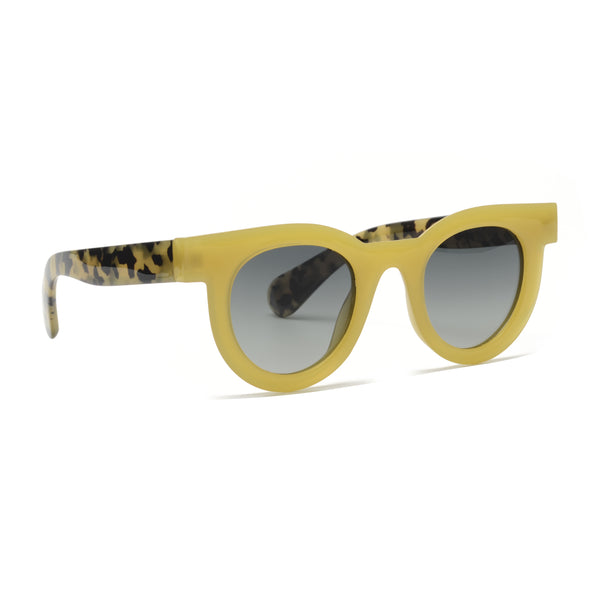 MILO | Yellow | Yellow Tortoise | Smokey Polarized Lens