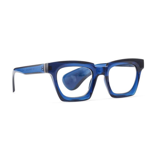 DECCO | TRANSPARENT NAVY BLUE | BLUE LIGHT