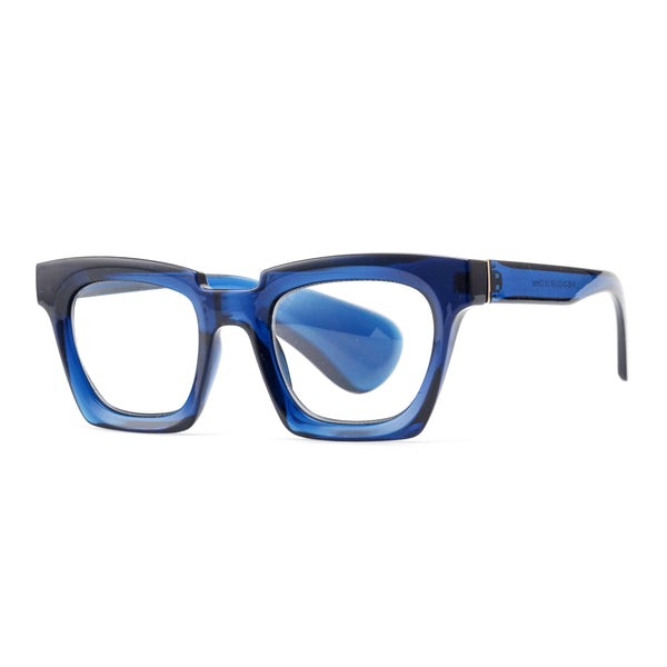 DECCO | TRANSPARENT NAVY BLUE | BLUE LIGHT